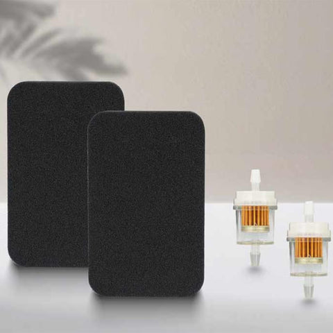 DUCTAIL foam air-filter in packaging ready for storage and stock