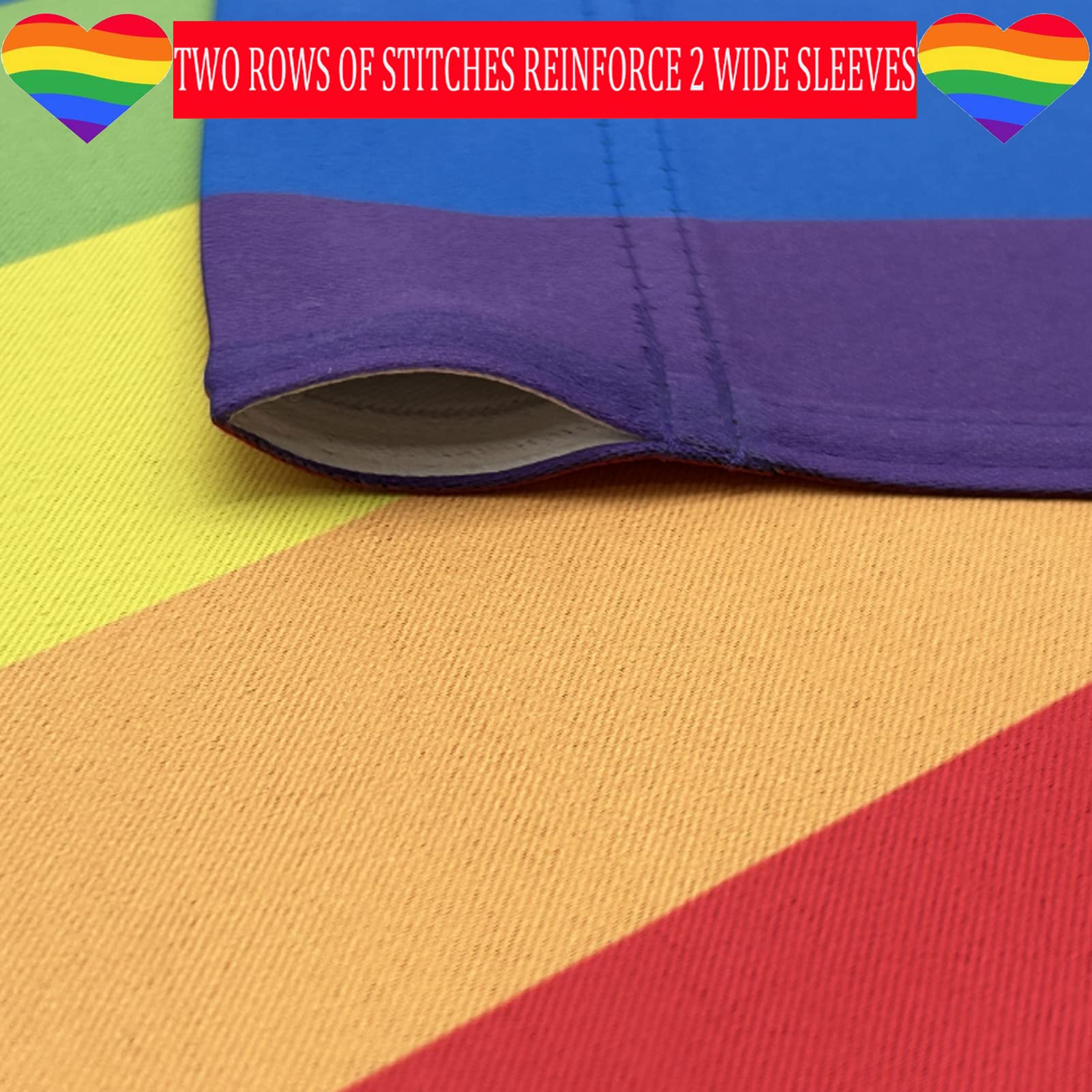 Ducuh heavy-duty polyester flag delivers durable outdoor performance