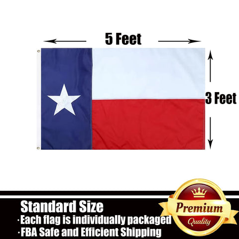 Ducuh 3x5 flag is UV and water resistant for long-lasting outdoor use.
