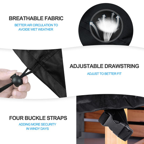 DUDSOEHO seam-sealed design prevents leaks and keeps the interior dry.
