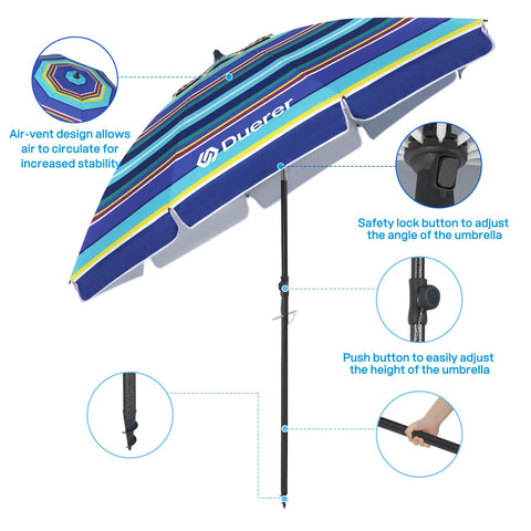 Duerer carrying bag keeps the umbrella easy to transport