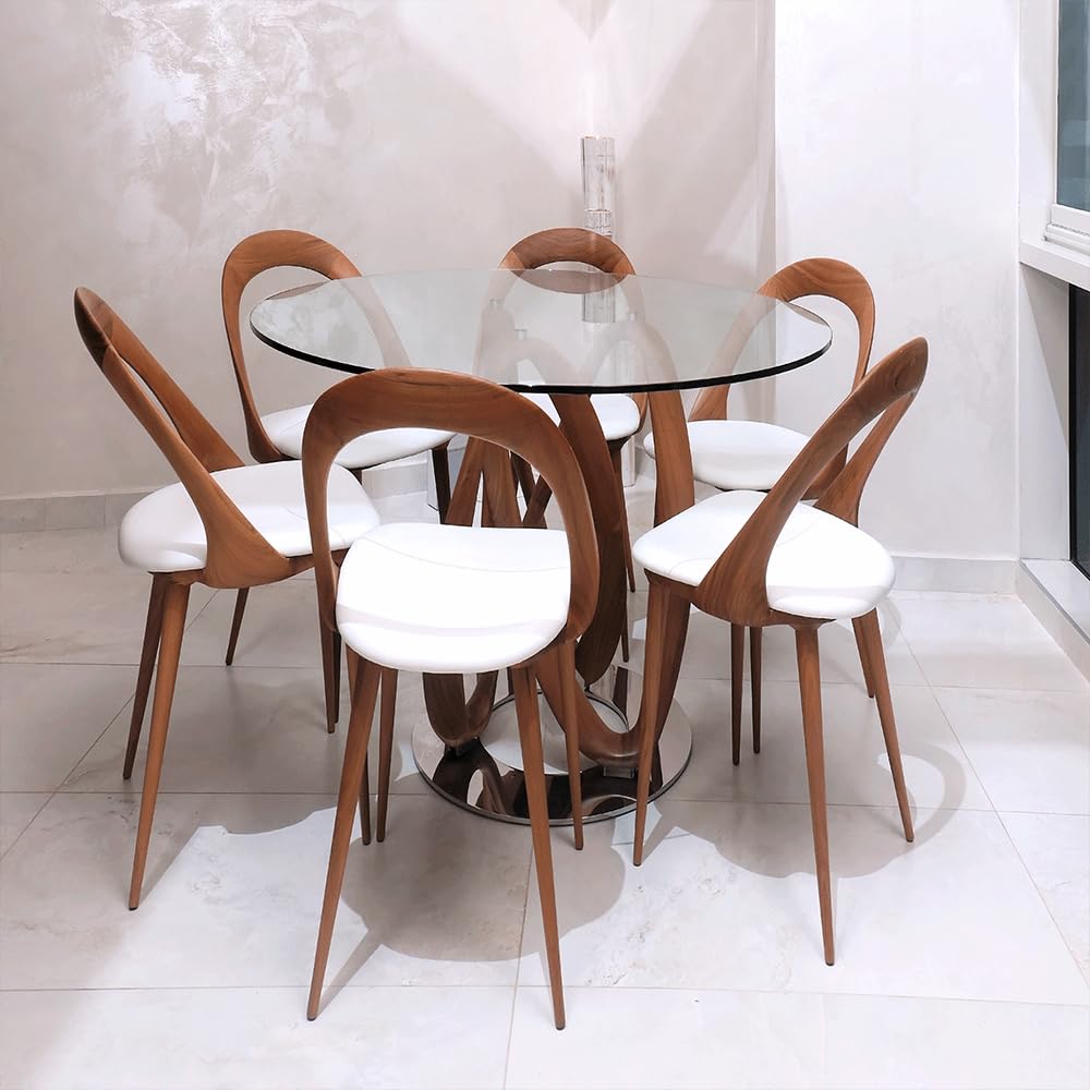 Dulles Glass inset glass for side tables provides a clean, safe surface