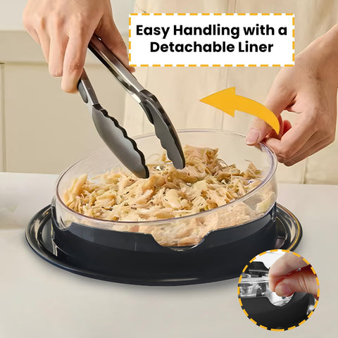Dulzstud BPA-free material ensures safe contact with cooked meats.