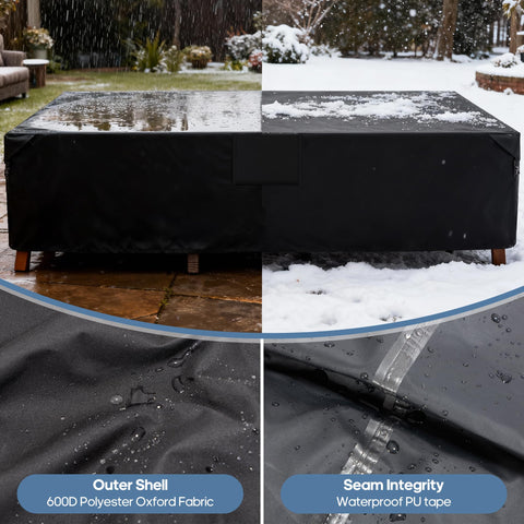 DUMOS breathable vents reduce condensation for drier stored furniture