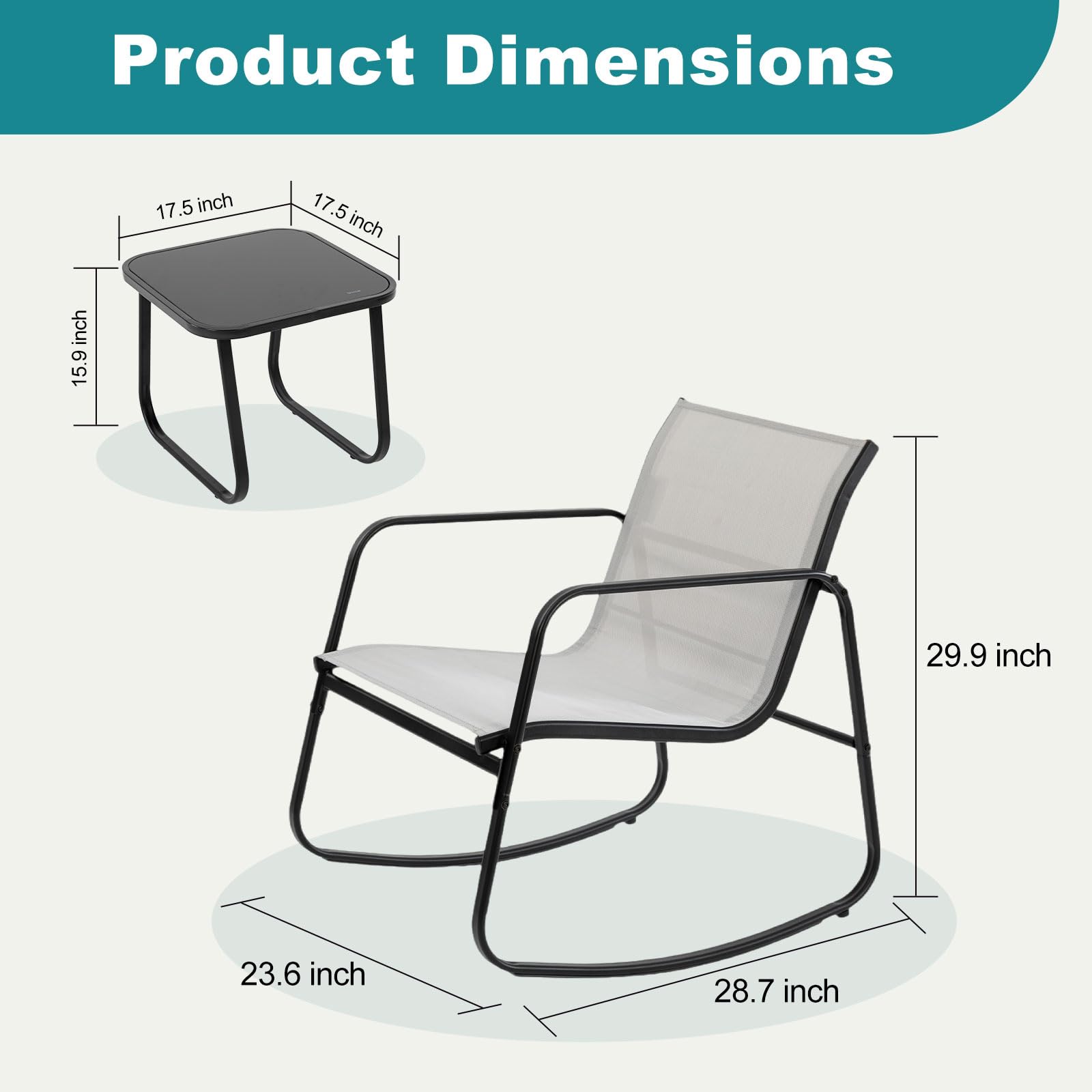 DUMOS easy assembly helps one person set up quickly.
