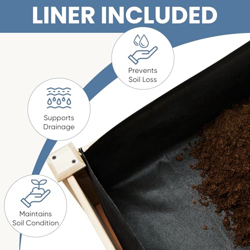 DUMOS planter bed drainage holes promote healthy root growth and excess water relief.