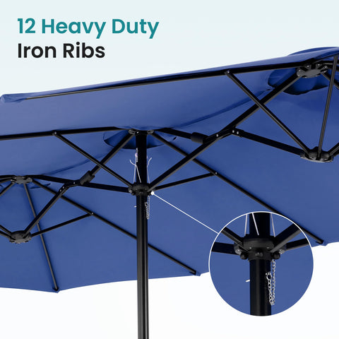 DUMOS canopy fabric offers UV50+ protection for sun safety