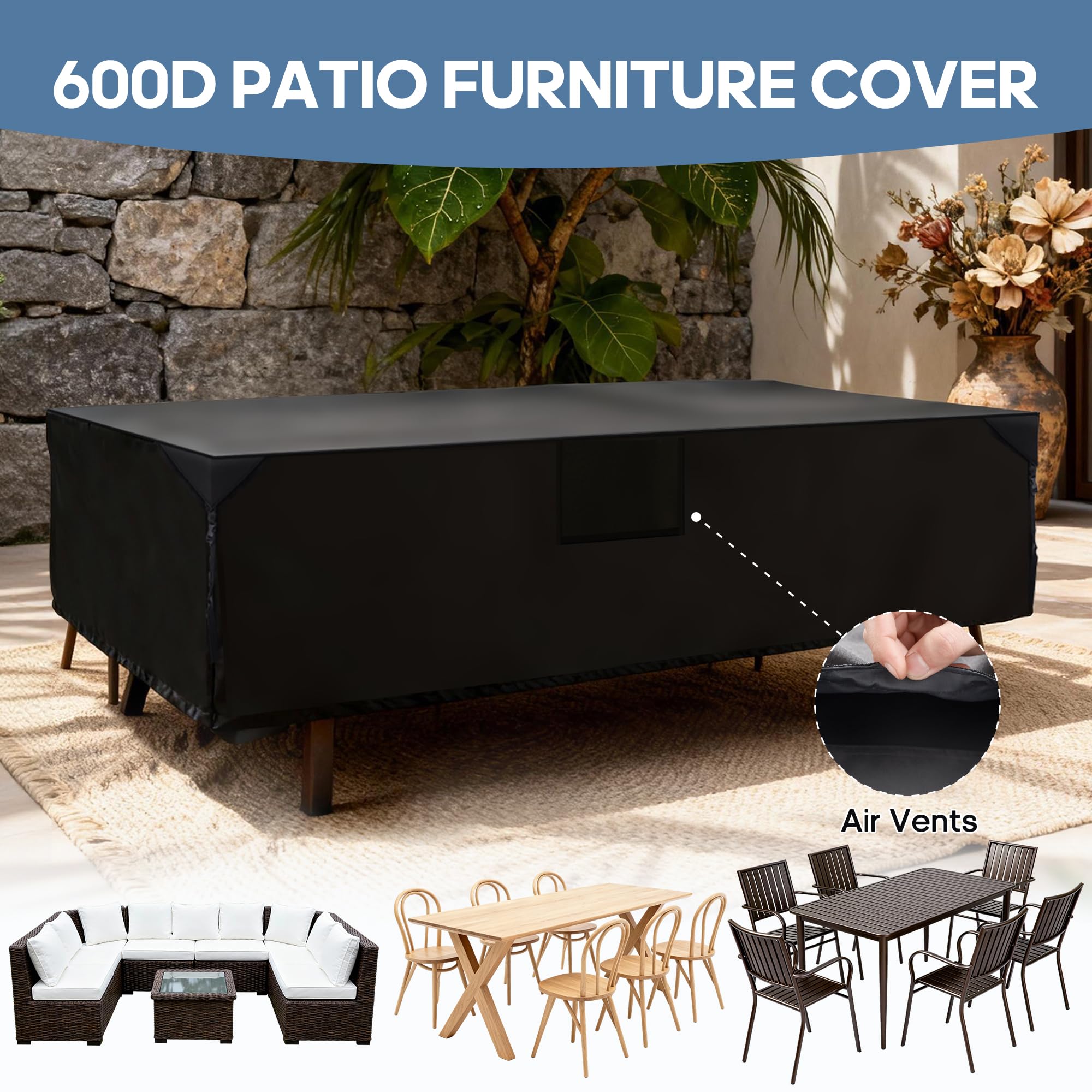 DUMOS UV-resistant fabric helps extend outdoor furniture life under sun