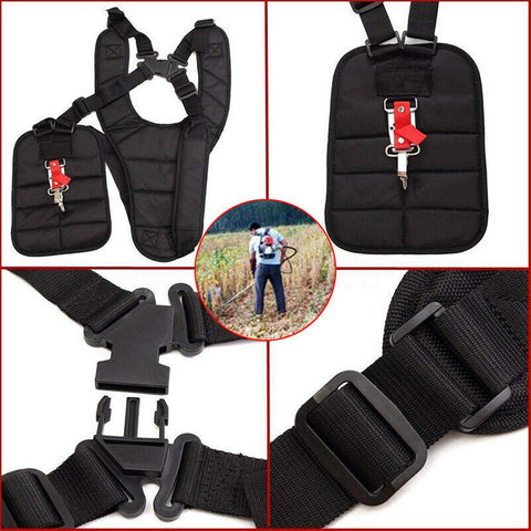 Dunhil double-strap side view demonstrates even weight distribution during work.