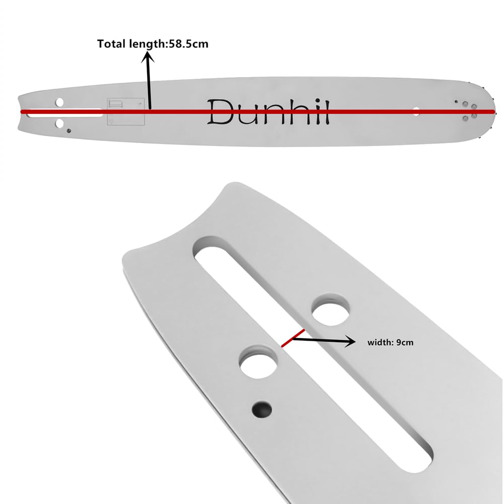 Dunhil guide bar visual included with 20-inch bar