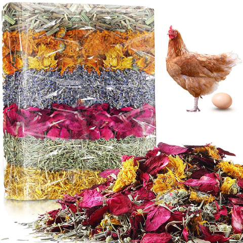 Dunkive 21oz nesting herbs for chicken coop promote fresh air and aroma.