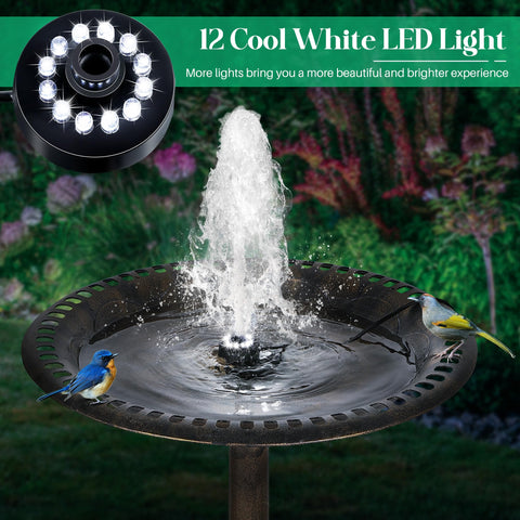 Dunkive 24h submersible pump ensures continuous water movement for pond displays.