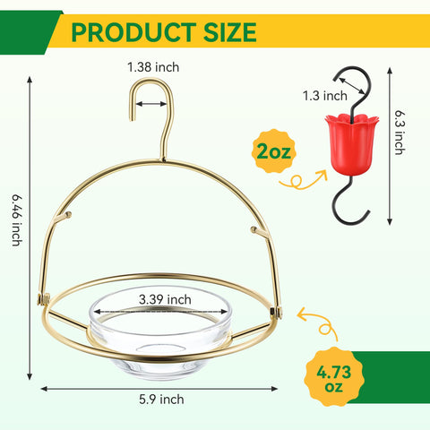 Cleaning brushes included with the Dunkive oriole feeder