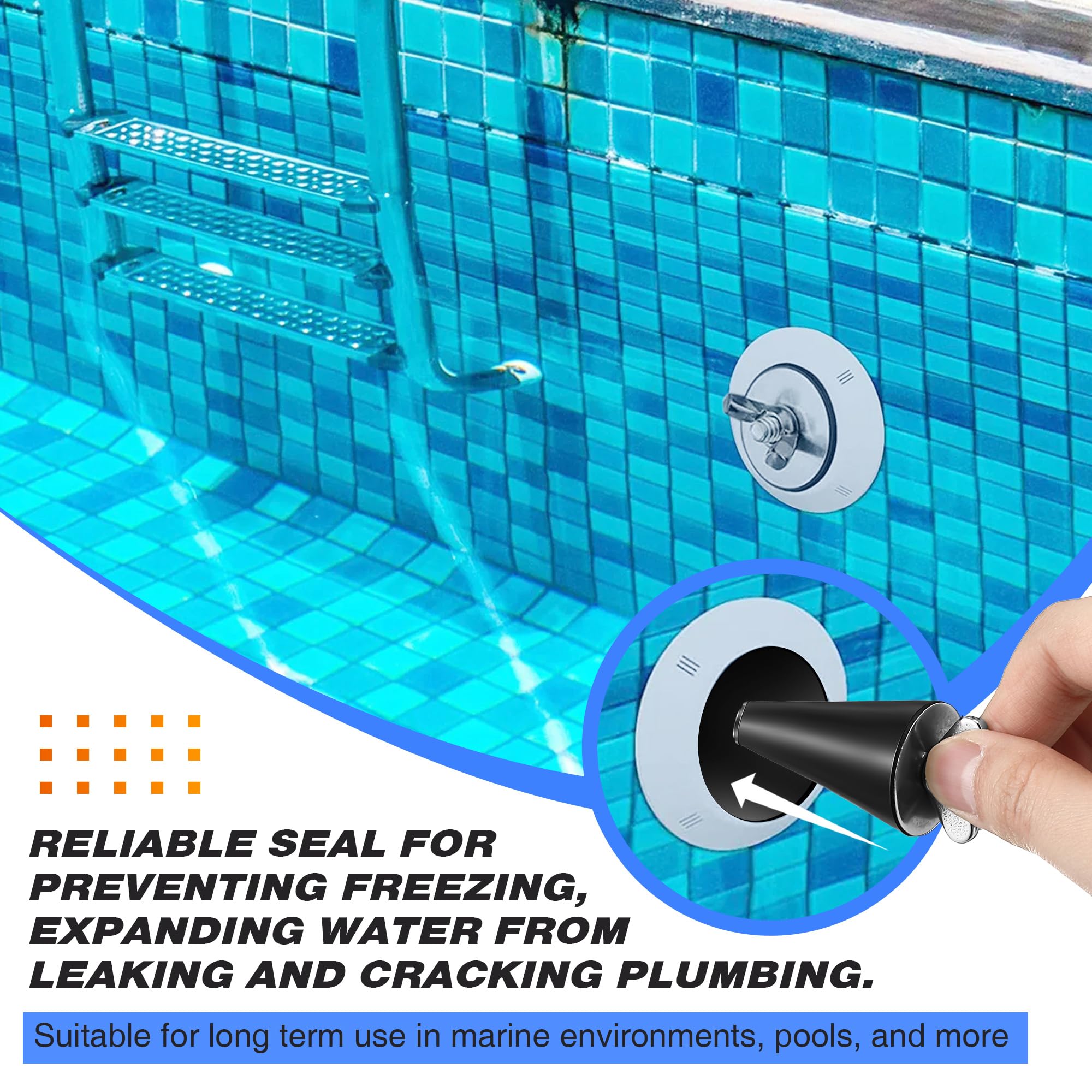 Dunkive two-pack plugs for back-to-back winterization use.