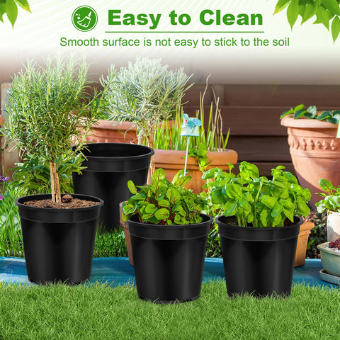 DUNPUTE 2-Gallon pot suitable for indoor and outdoor use across spaces.