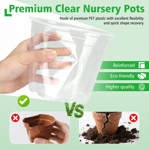 DUNPUTE drainage holes promote healthy watering and root health.