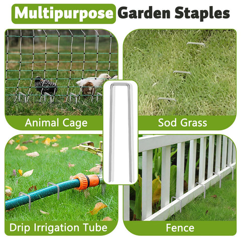 DUNPUTE corrosion-resistant galvanized steel stake durable for long outdoor use.