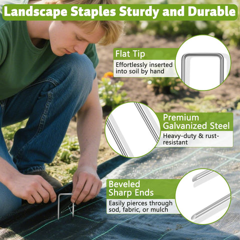 DUNPUTE close-up of sharp beveled tip facilitates easy installation.