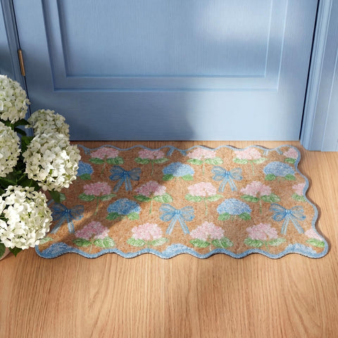 Dunzy 16x30 entryway mat fits most doors while trapping dirt.