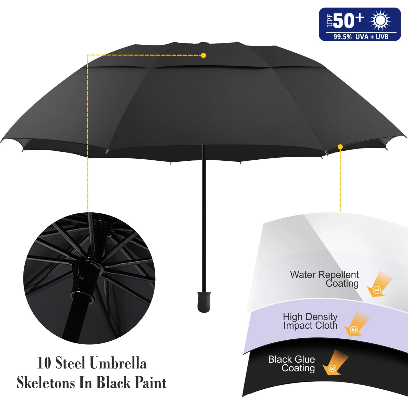 DUOUPA showcases 360 and 180 degree adjustments for precise sun tracking.