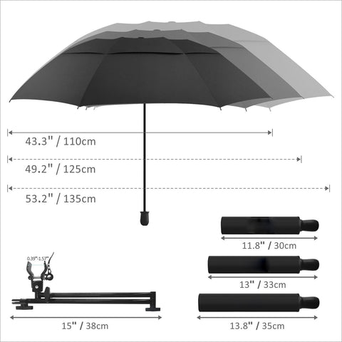 DUOUPA heat reflective fabric helps keep outdoor shade cooler.