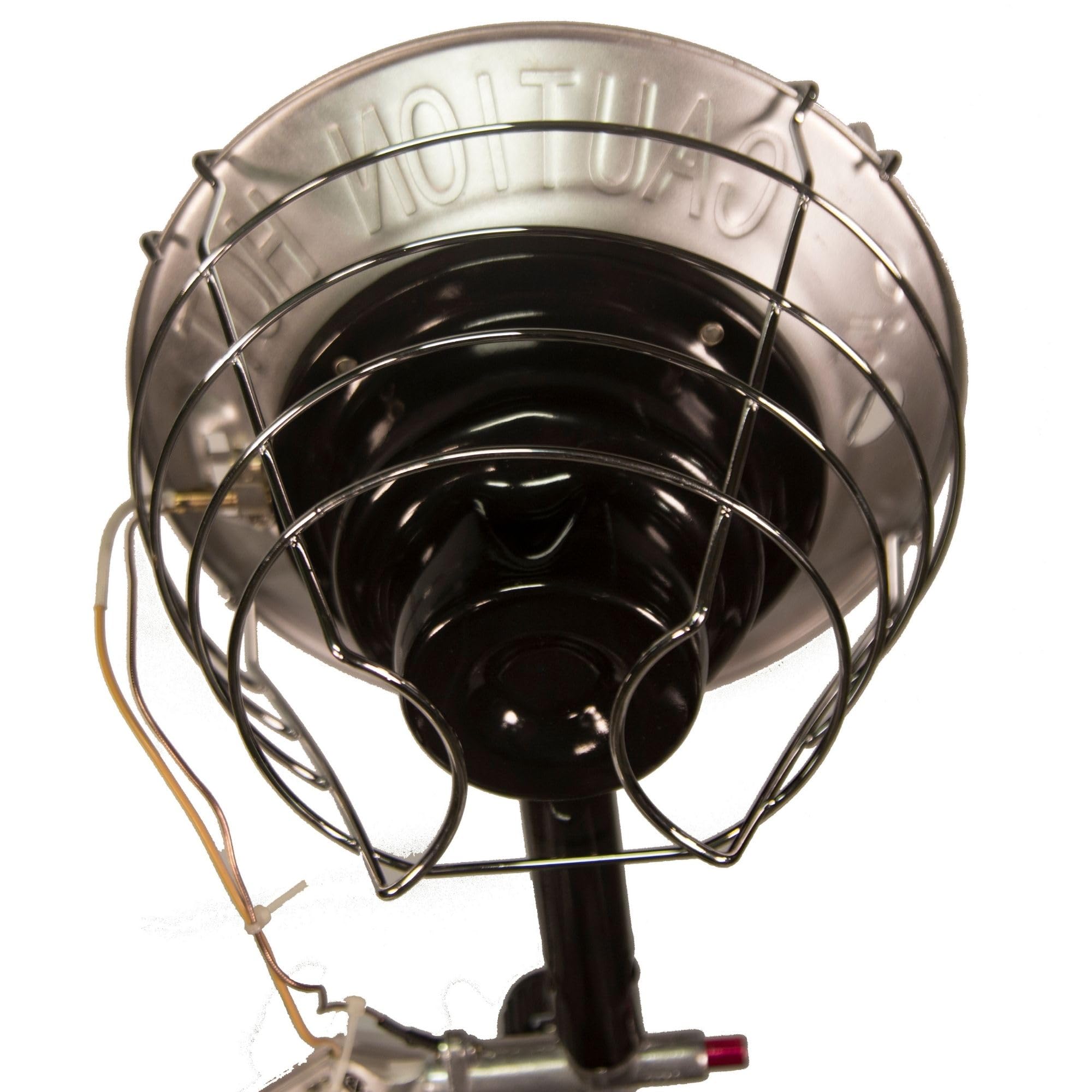Dura Heat TT-15CSA connects to 20 lb propane tank for long heat.