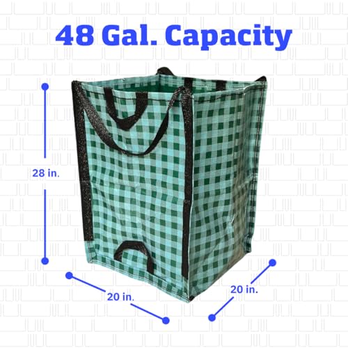 DURASACK bag with 1000-lb capacity demonstrates rugged strength for heavy debris.