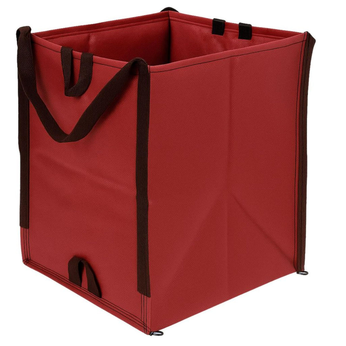 DURASACK 48gal bag with open top for quick yard cleanup.