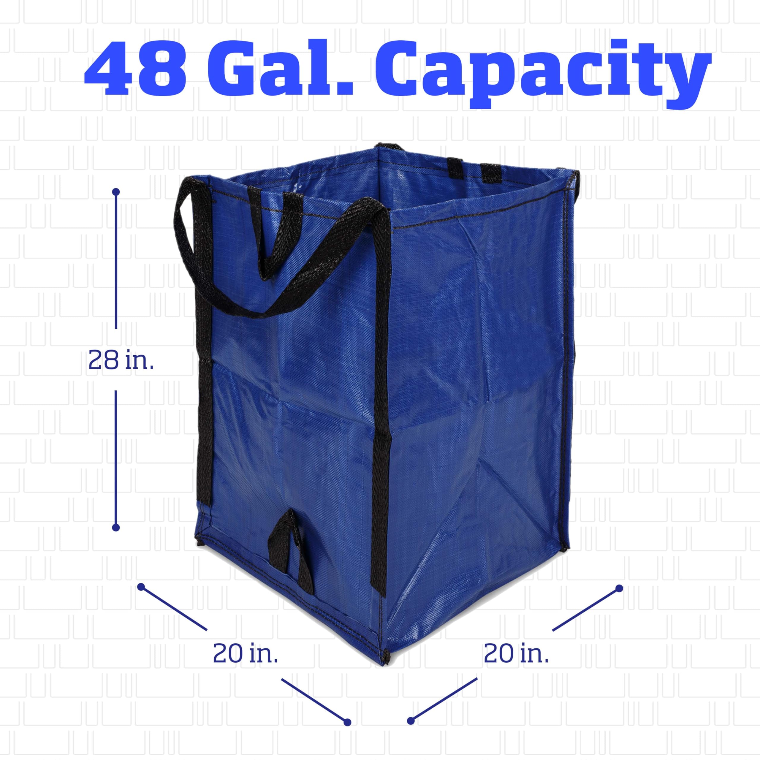 DURASACK multi-use indoor/outdoor bag ideal for storage and debris collection.