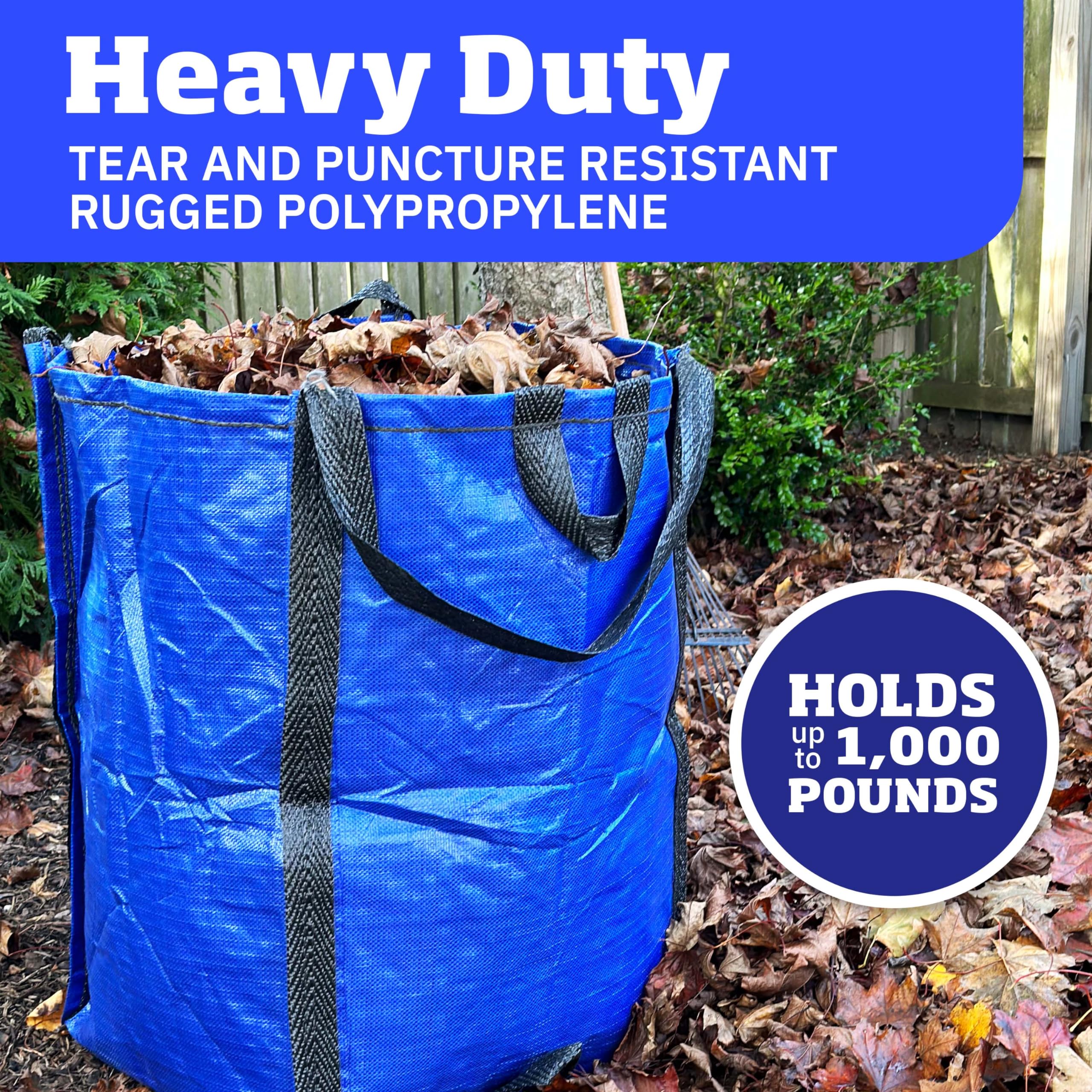 DURASACK woven polypropylene close-up highlighting tear resistance and durability.