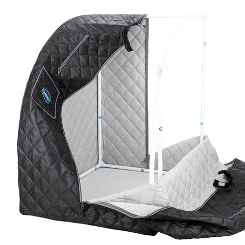 Durasage sturdy PVC tubing assembly ensures stable setup.