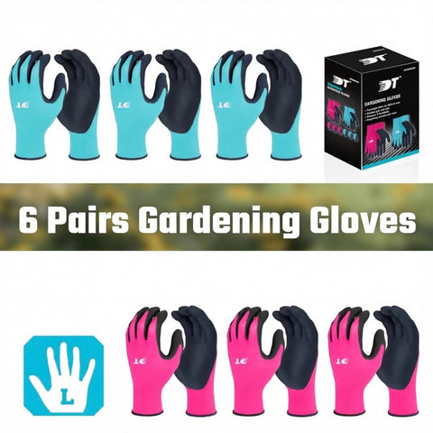 DURATECH DT6 breathable glove with flexible cuff for cool gardening.