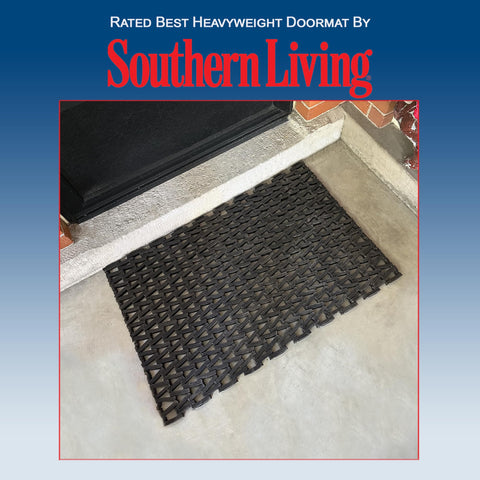 Durite doorway application shows durable entry mat at an indoor doorway.