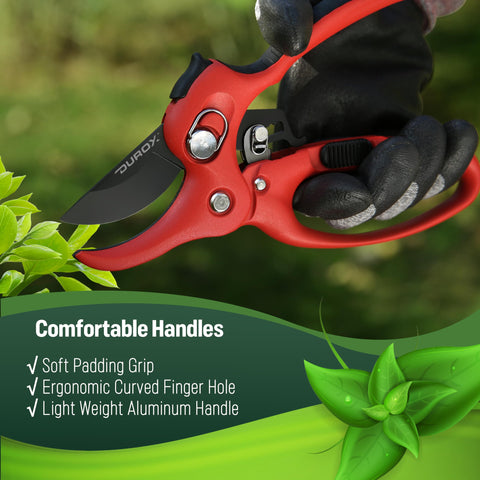 DuroX built-in blade cleanser helping maintain blade condition.