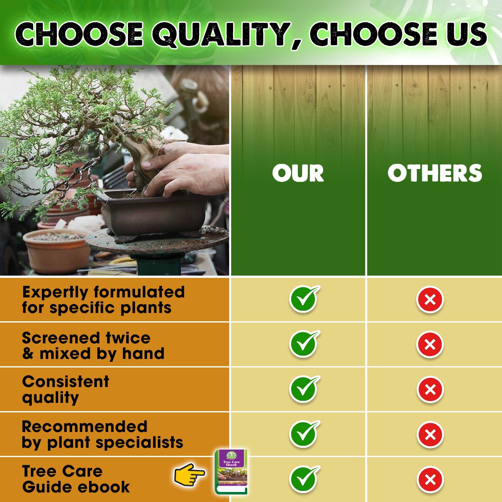 Duspro bonsai soil enhances root oxygenation for healthier growth.
