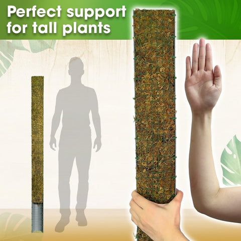 Duspro PVC curved back keeps moisture inside for longer-lasting pole.