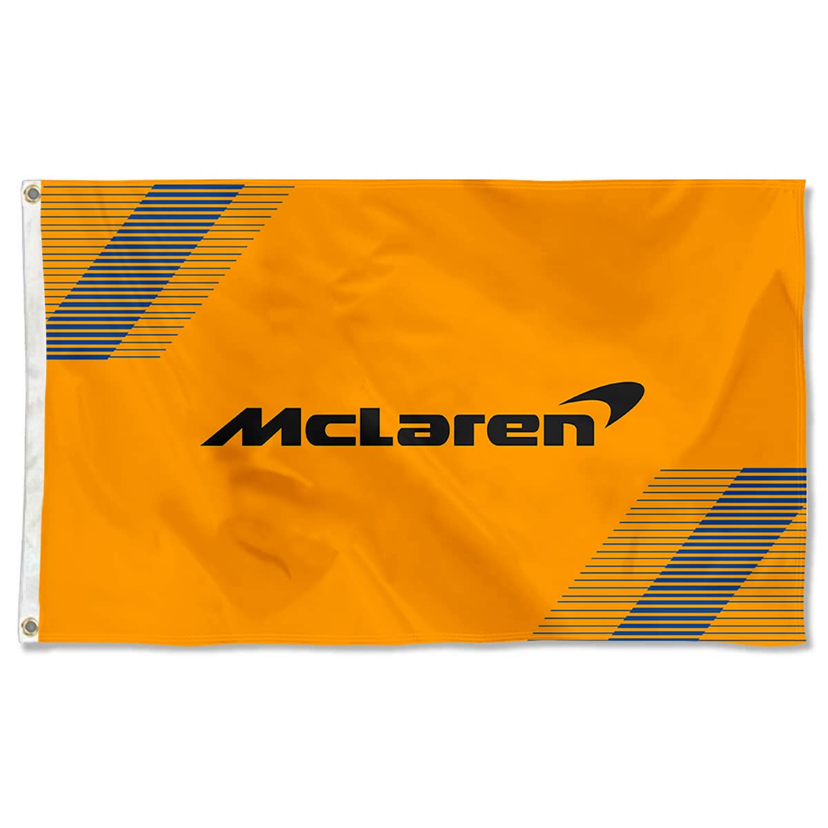 Dutern checkered flag McLaren banner 3x5 feet for outdoor display and sports-themed decor.