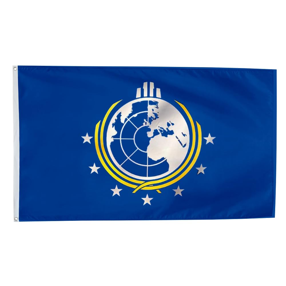 Dutern Super Earth Flag 3x5ft with brass grommets for outdoor display