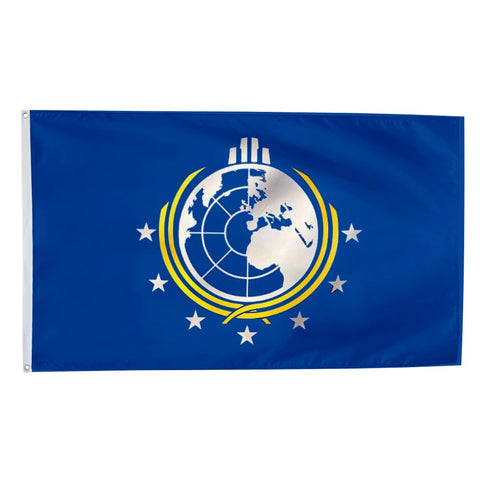 Dutern Super Earth Flag 3x5ft with brass grommets for outdoor display
