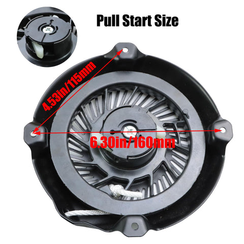 DVBB pull rope and handle included with recoil starter for Briggs Stratton