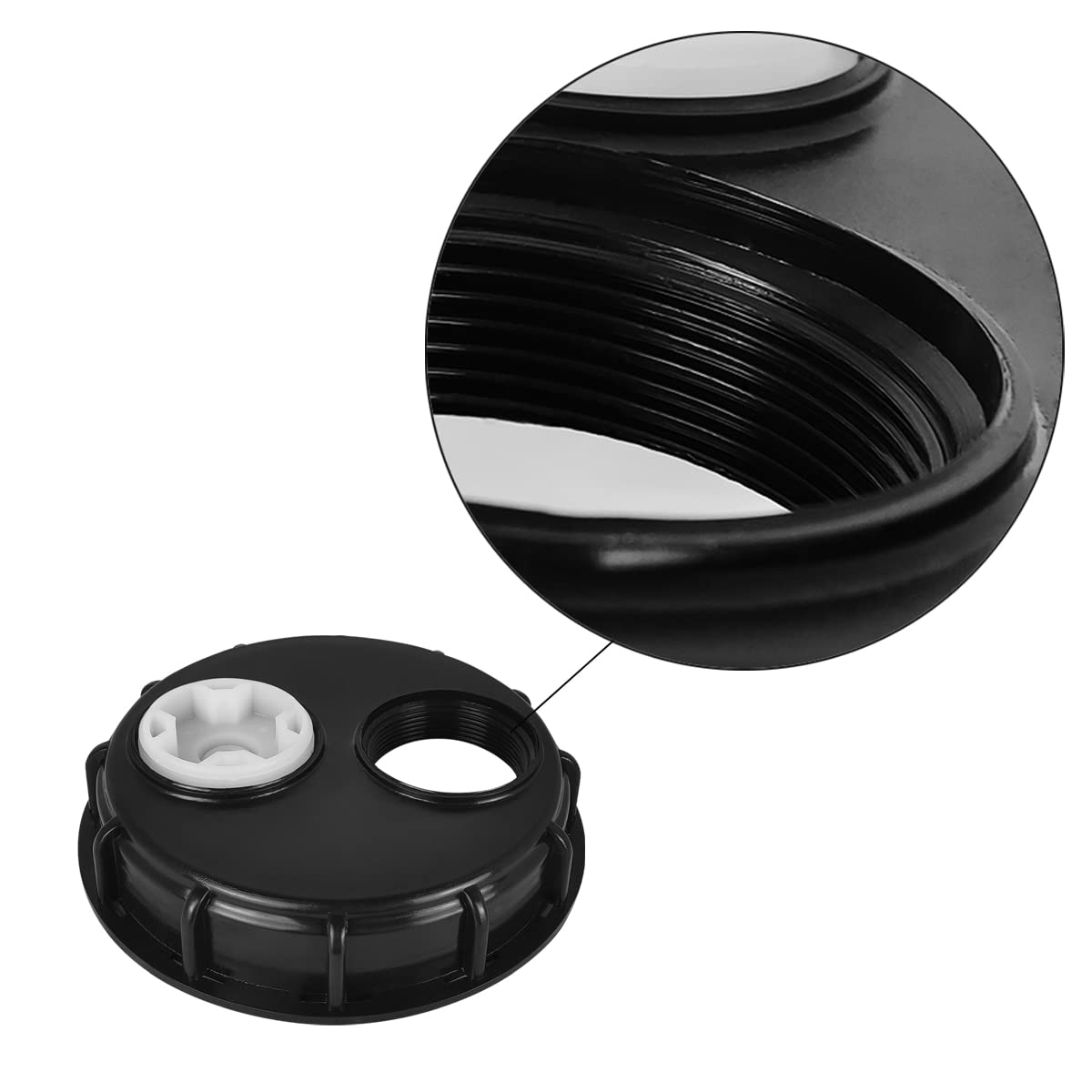 DVECUE IBC lid gasket seal helps prevent leaks and contamination.