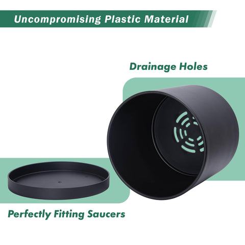 D'vine Dev drainage mesh net protects soil while allowing drainage.
