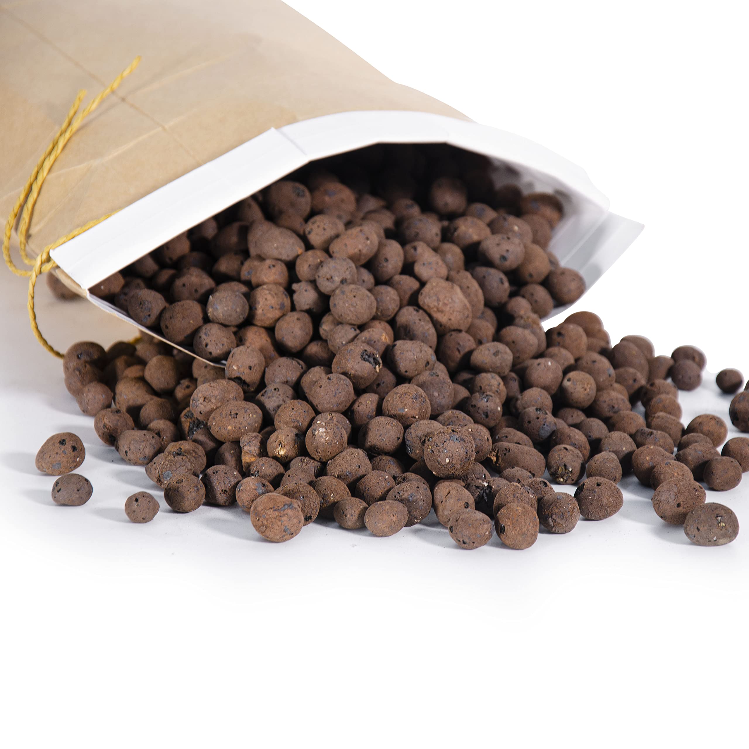 D'vine Dev ceramic planter filler balls 3qt bulk bag for drainage and ease of use