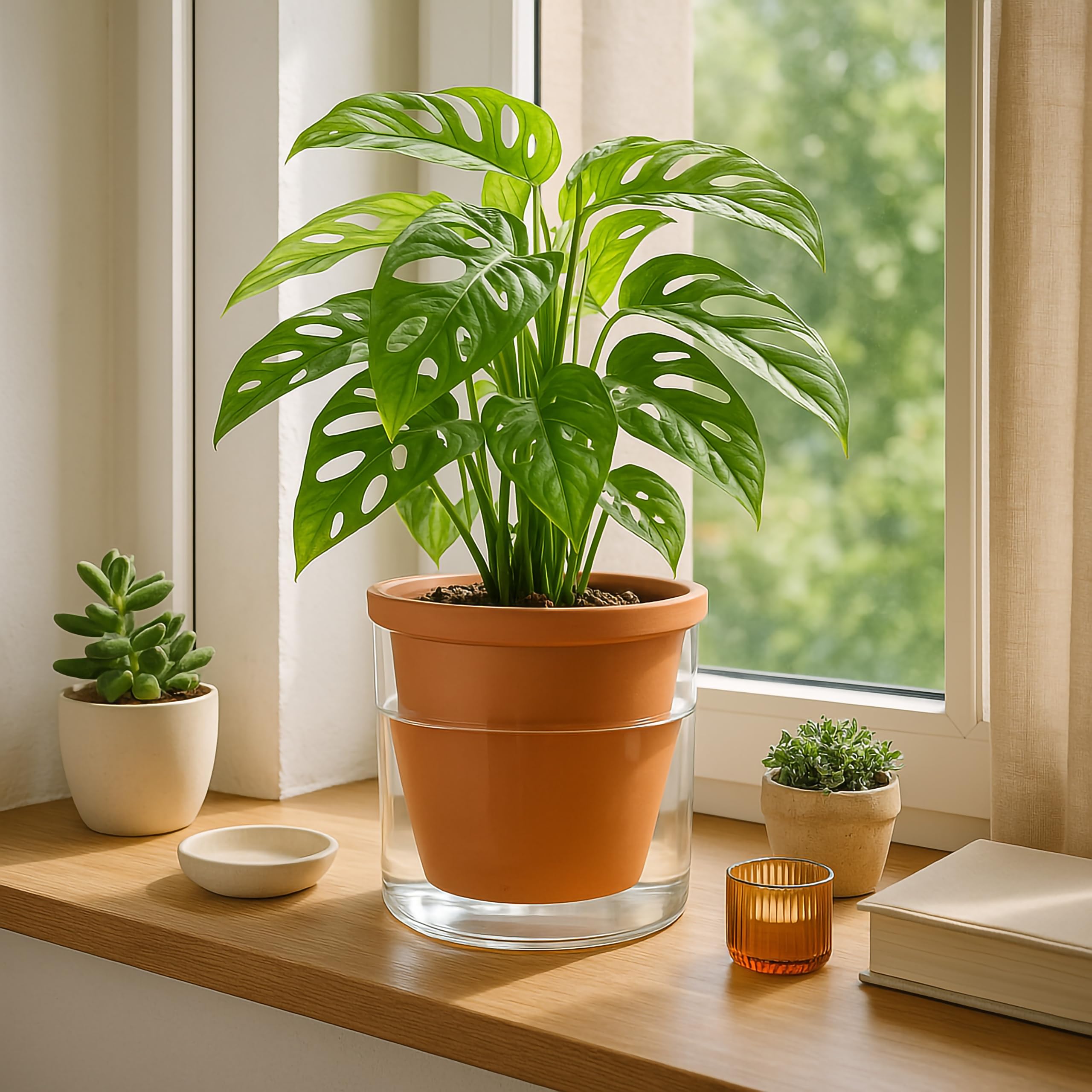 D'vine Dev pot suitable for herbs, aloe, and small houseplants