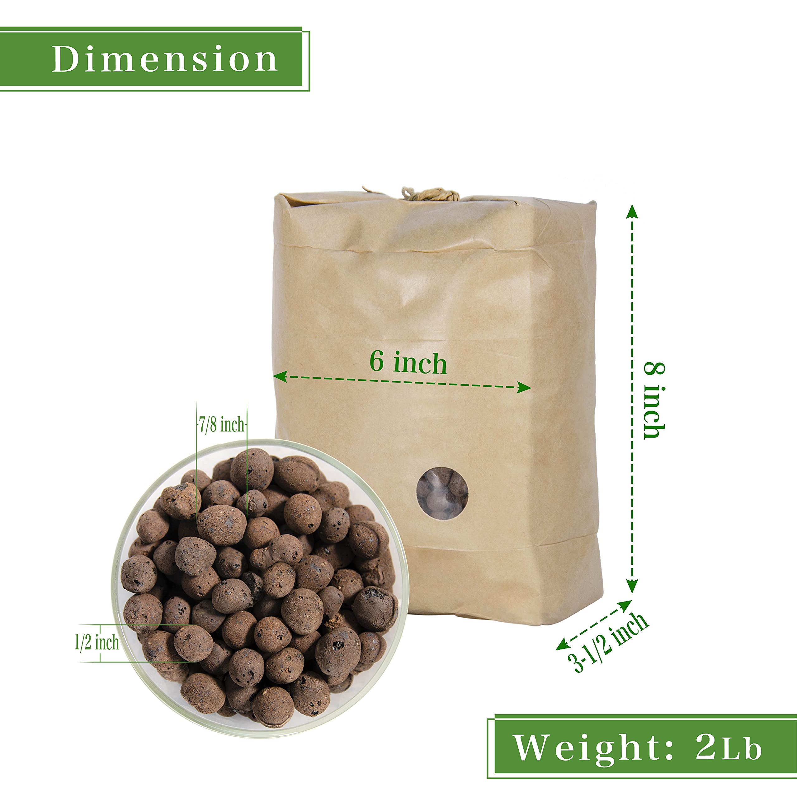 D'vine Dev leca clay beads close-up highlighting porous texture for root airflow