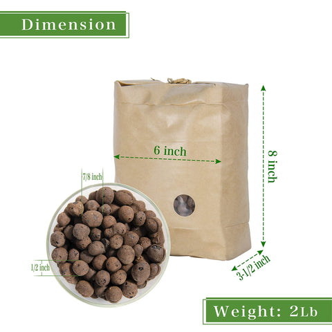 D'vine Dev leca clay beads close-up highlighting porous texture for root airflow