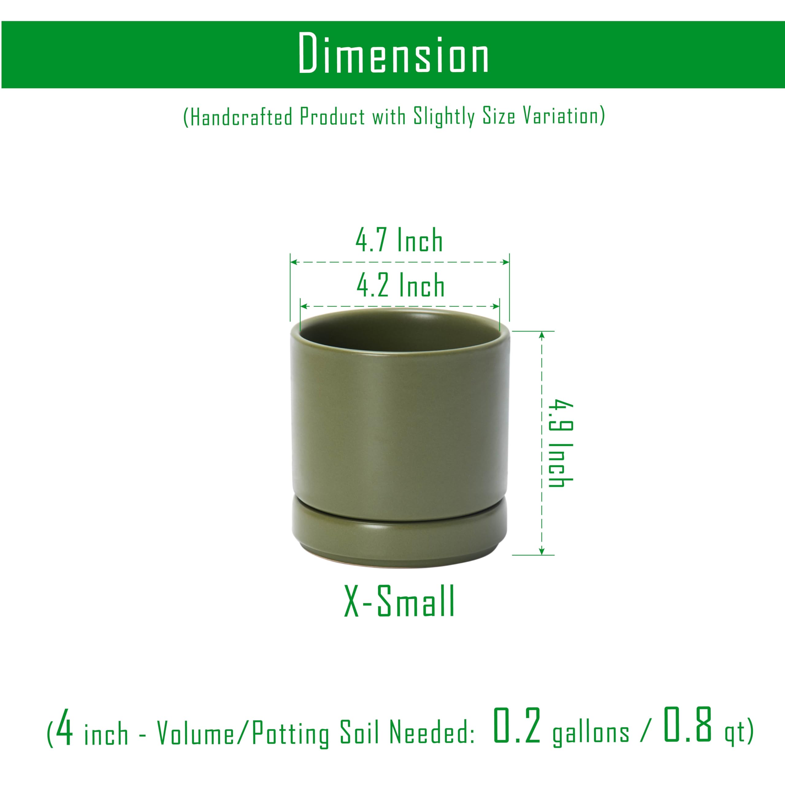 D'vine Dev olive planter with saucer included prevents spills on desks.
