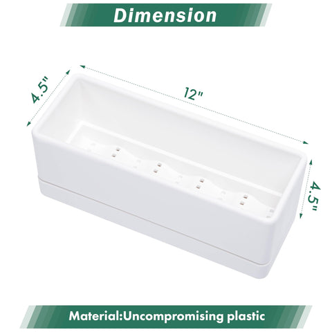 D'vine Dev planter with drainage holes for proper watering.