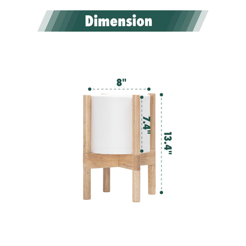 Dvine Dev planter with stand set elevates home plant presentation.