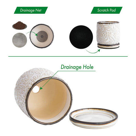 D'vine Dev smoked white glaze adds modern indoor elegance